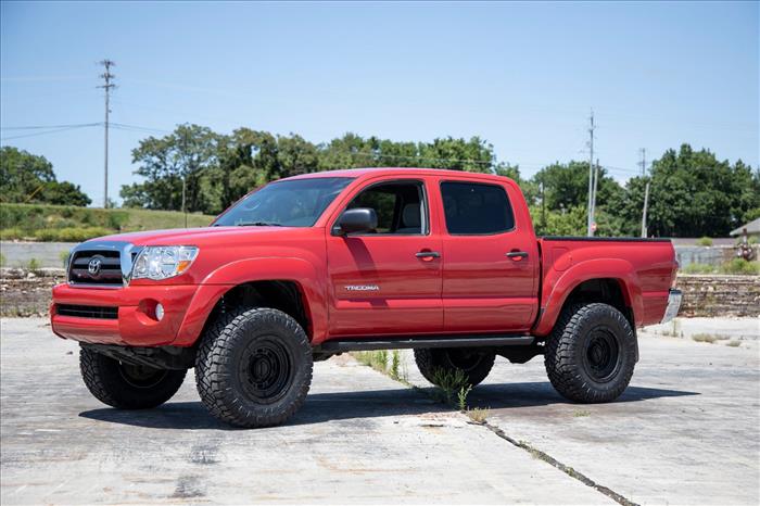 3.5 Inch Lift Kit Red UCA Vertex/V2 Toyota Tacoma 2WD/4WD (2005-2023) Rough Country