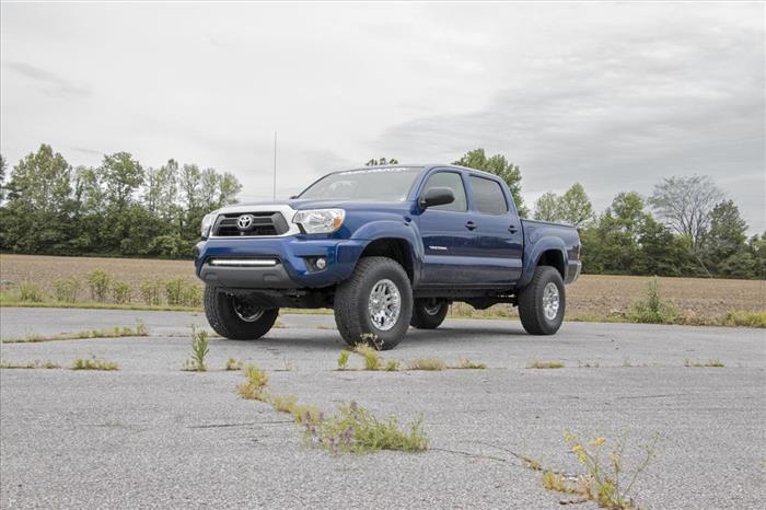 3 Inch Lift Kit Red Spacer Toyota Tacoma 2WD/4WD (2005-2023) Rough Country