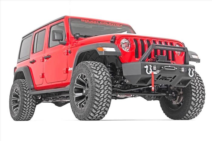 3.5 Inch Lift Kit C/A Drop 4-Door Jeep Wrangler JL 4WD (2024-2025) Rough Country