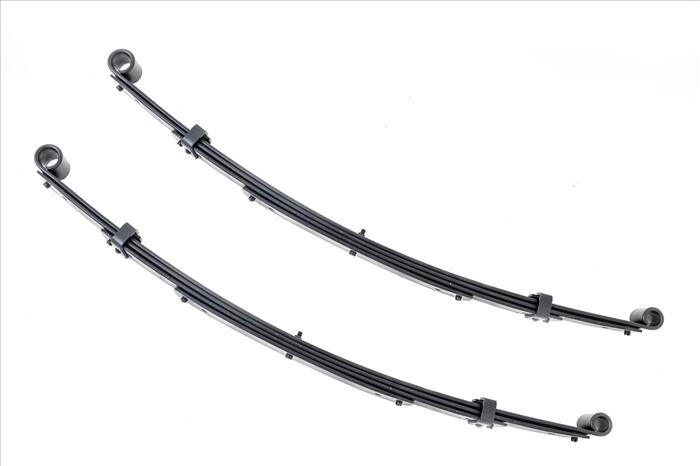 Front Leaf Springs 2 Inch Lift Pair Chevy/GMC C10/K10 Truck & SUV/K5 Blazer (73-91) Rough Country