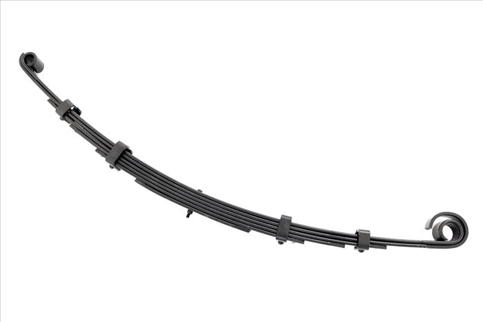 Front Leaf Springs 2.5 Inch Lift Pair Jeep CJ5/CJ7 5 4WD (1976-1983) Rough Country