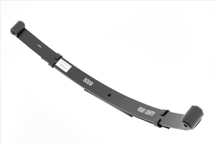 Front Leaf Springs 2.5 Inch Lift Pair Jeep Wrangler YJ 4WD (1987-1995) Rough Country
