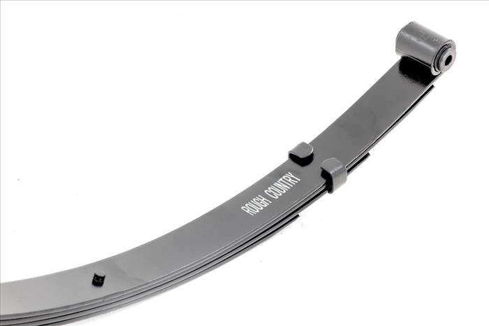 Front Leaf Springs 4 Inch Lift Pair Jeep Wrangler YJ 4WD (1987-1995) Rough Country
