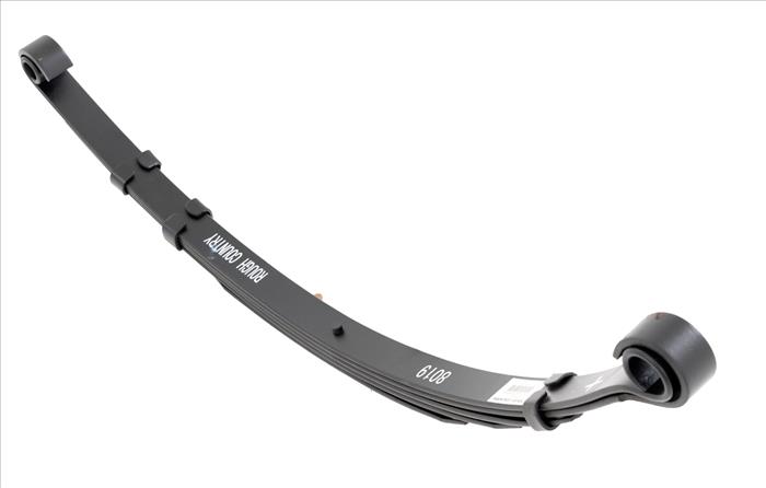 Front Leaf Springs 4 Inch Lift Pair Jeep CJ5/CJ7 7 4WD (1982-1986) Rough Country