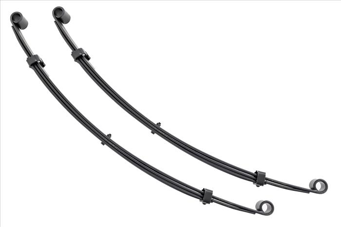 Front Leaf Springs 3 Inch Lift Pair Toyota Truck 4WD (1979-1985) Rough Country