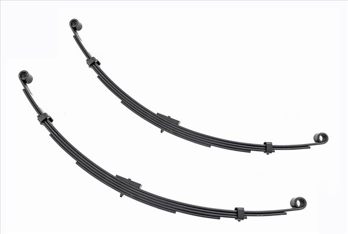 Rear Leaf Springs 4 Inch Lift Pair International Scout II 4WD (1971-1980) Rough Country