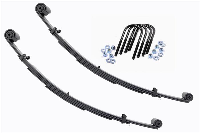 Front Leaf Springs 2.5 Inch Lift Pair Ford Excursion/F-250 Super Duty/F-350 Super Duty 4WD Rough Country