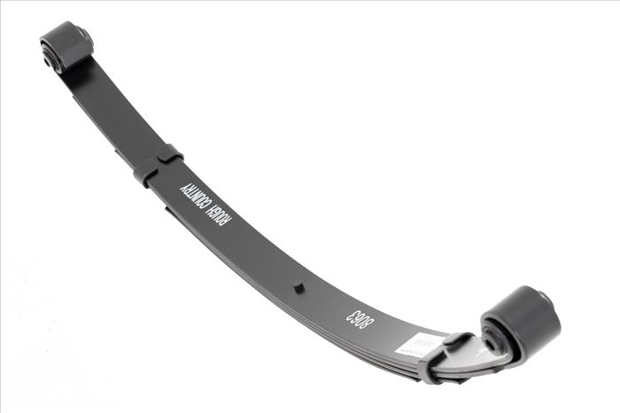 Front Leaf Springs Military Wrap 4 Inch Lift Pair Jeep Wrangler YJ (87-95) Rough Country