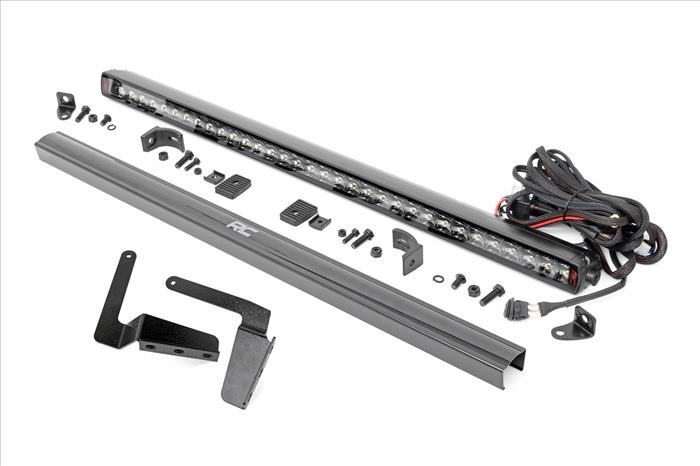 LED Light Kit Bumper Mount 30 Inch Spectrum Single Row Toyota Tundra (14-21) Rough Country
