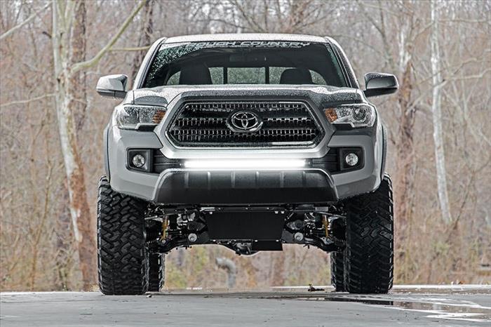 LED Light Kit Lower Grille Mount 30 Inch Spectrum Single Row Toyota Tacoma (16-23) Rough Country
