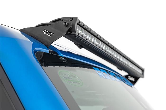LED Light Kit Upper Windshield 40 Inch Spectrum Single Row Ford Bronco (21-25) Rough Country