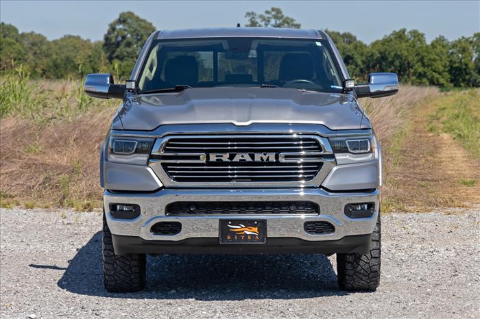 LED Light Kit Ditch Mount 2 Inch Black Pair Flood Ram 1500 2WD/4WD (19-26) Rough Country