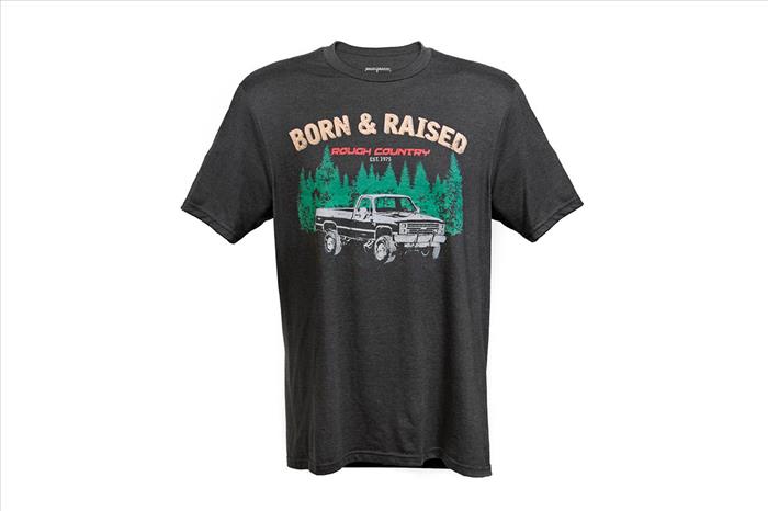 Rough Country Born & Raised T Shirt Men Medium Rough Country