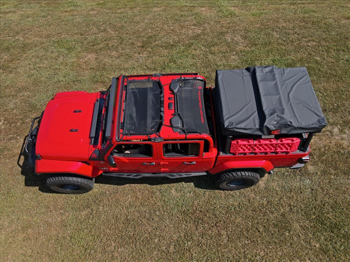 Mesh Bikini Top Plus Black Jeep Gladiator JT 4WD (2020-2024) Rough Country