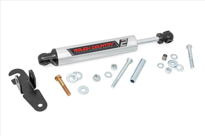 V2 Steering Stabilizer Silverado/Sierra 2500HD/3500HD (16-26) Rough Country
