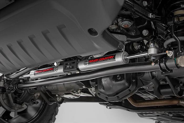 N3 Steering Stabilizer Dual 2.5-8 Inch Lift Jeep Gladiator JT/Wrangler JL (18-26) Rough Country