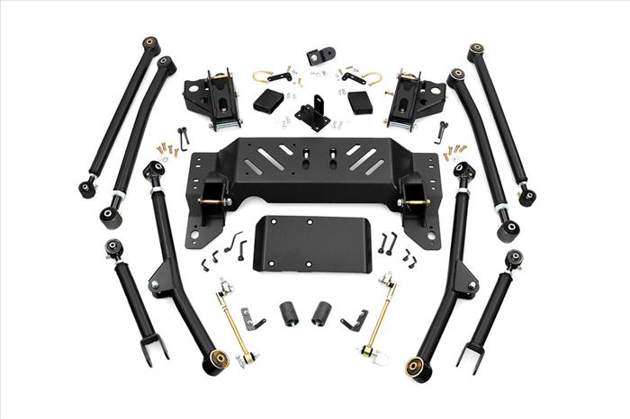 Long Arm Upgrade Kit 4 Inch Lift Jeep Grand Cherokee ZJ 4WD (1993-1998) Rough Country