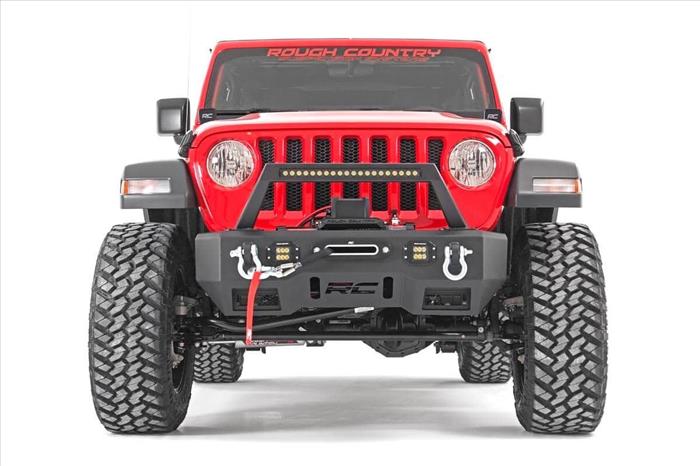 3.5 Inch Lift Kit C/A Drop Front D/S M1 Jeep Wrangler JL Rubicon (18-23) Rough Country