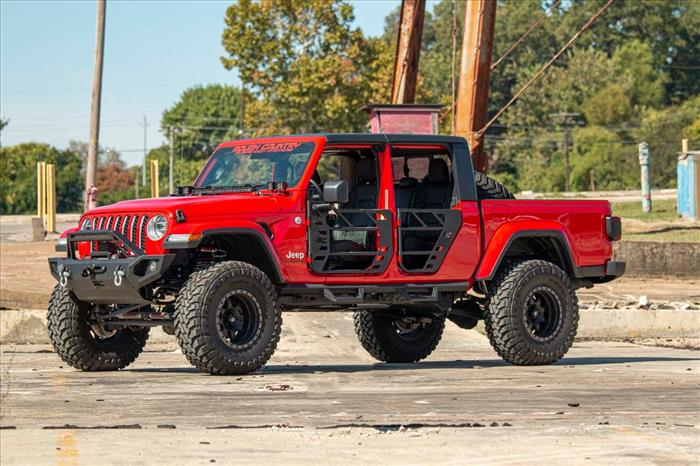 Contoured Drop Steps Jeep Gladiator JT 4WD (2020-2025) Rough Country