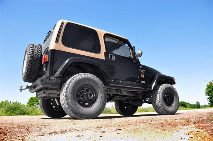 4 Inch Lift Kit V2 Jeep Wrangler TJ (03-06)/Wrangler Unlimited (04-06) Rough Country