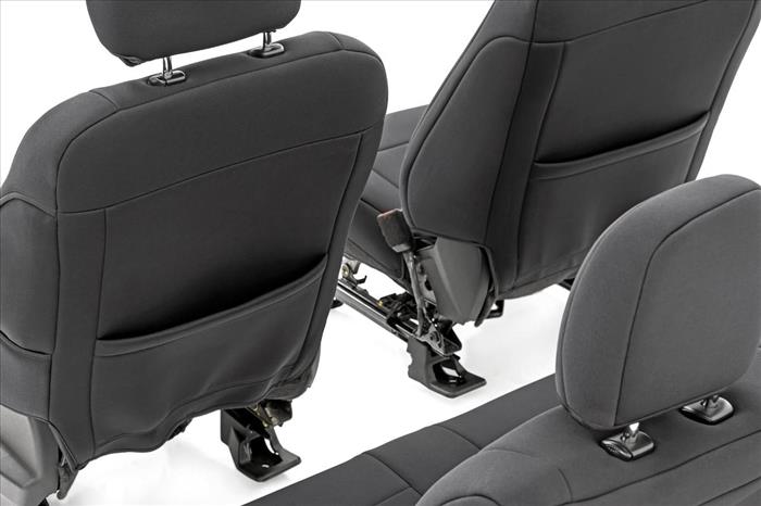 Seat Covers Front Bucket Seats Ford F-150/Lightning/F-250/F-350 (15-25) Rough Country