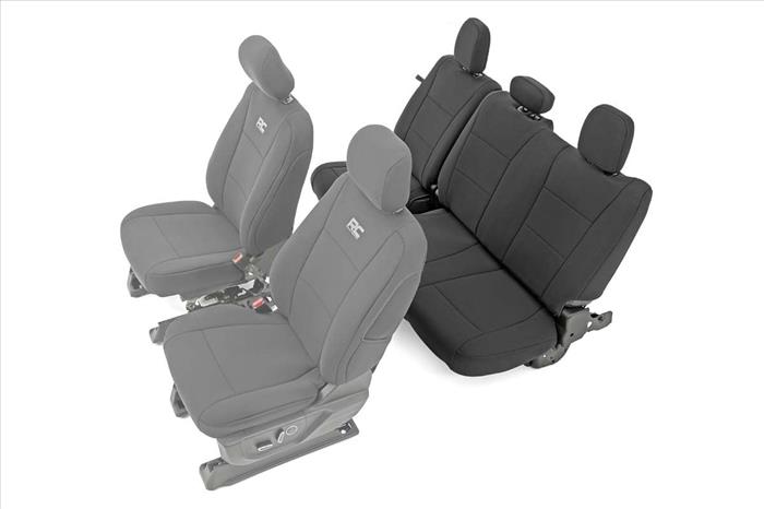 Seat Covers Rear Bench Seat Ford F-150/Lightning/F-250/F-350 (2015-2025) Rough Country