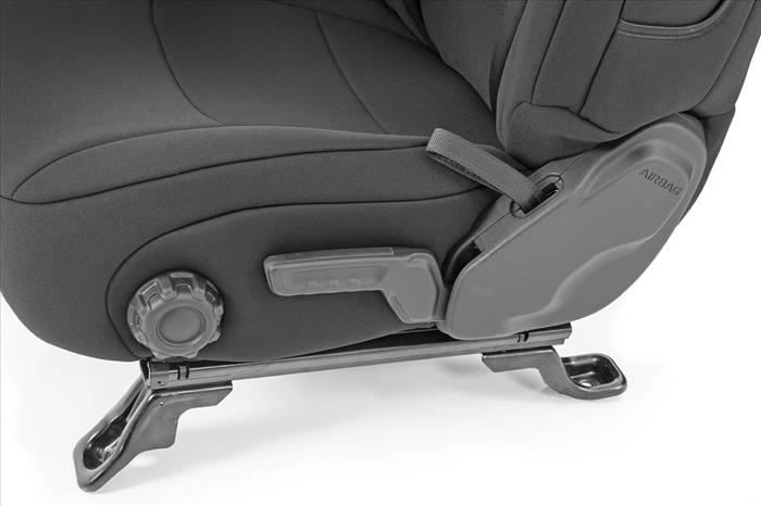 Seat Covers Front and Rear Jeep Wrangler JL 4WD (2018-2026) Rough Country