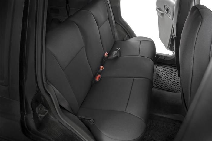 Seat Covers Detachable Headrest FR & RR Jeep Cherokee XJ 2WD/4WD (97-01) Rough Country