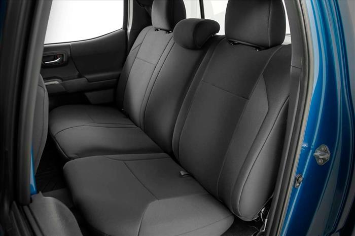 Seat Covers Front Double Cab Toyota Tacoma 2WD/4WD (2016-2023) Rough Country