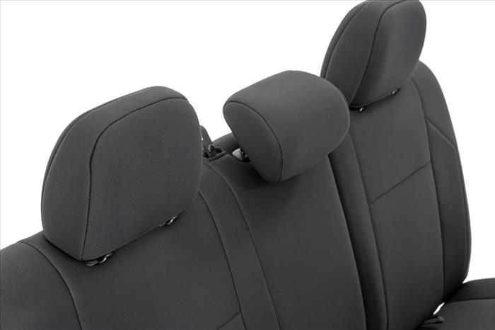 Seat Covers Front Double Cab Toyota Tacoma 2WD/4WD (2016-2023) Rough Country