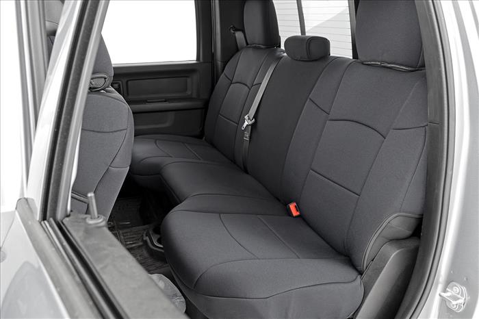 Seat Covers FR & RR 60/40 Rear Seat Ram 2500 2WD/4WD (2019-2026) Rough Country