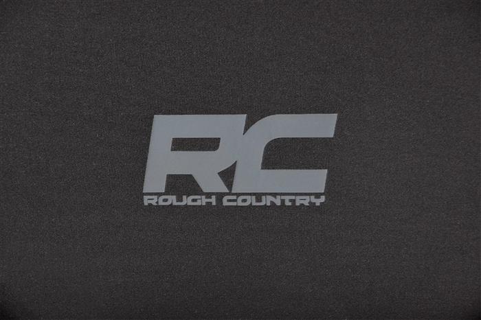 Seat Covers Gray FR & RR Crew Cab Toyota Tacoma 2WD/4WD (2005-2015) Rough Country