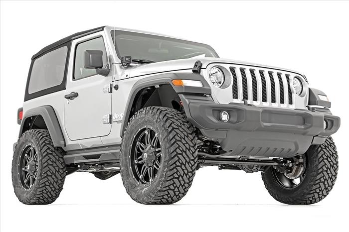 3.5 Inch Lift Kit Adj LCA FR D/S M1R Jeep Wrangler JL 4WD (2024-2026) Rough Country