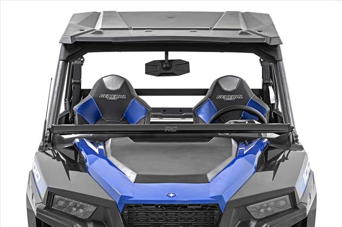 LED Light Kit Lower Windshield 50 Inch Black Single Row Polaris General XP 4 1000 Rough Country