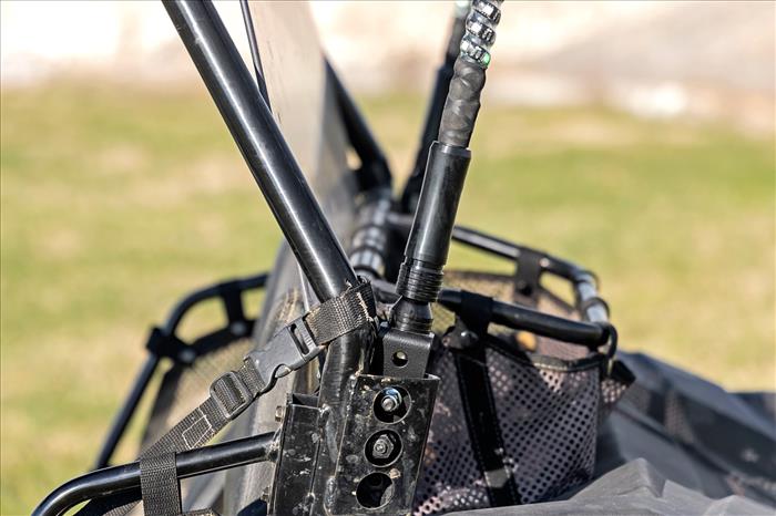 LED Whip Light Kit Bed Mount Polaris Ranger RZR 170/RZR 170 Rough Country