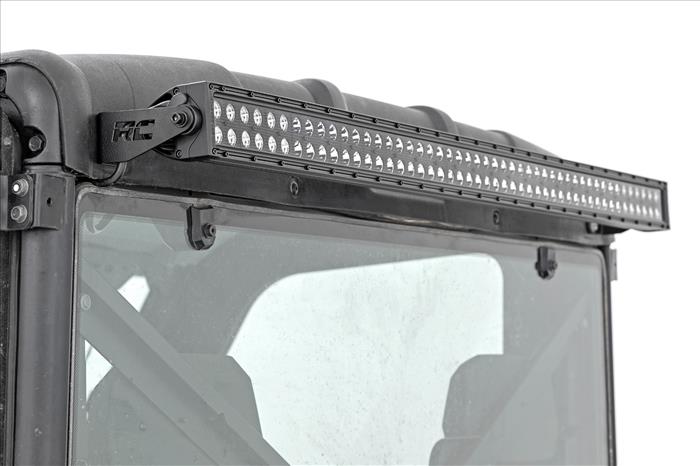 LED Light Kit Rear Mount 50 Inch Black Pair Polaris Ranger XP 1000 Rough Country