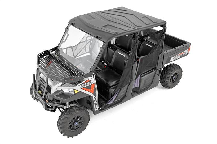 Front Cargo Rack 6 Inch Black Slimline Polaris Ranger XP 900/Ranger XP 1000 Rough Country