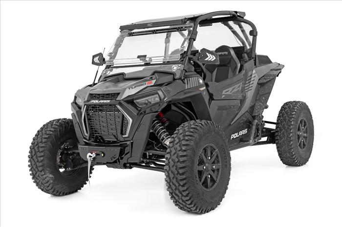 Winch Mount w/ 6500lb Winch Polaris RZR Turbo S4 Rough Country
