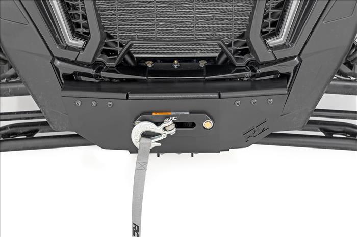 Winch Mount w/ 6500lb Winch Polaris RZR Turbo S4 Rough Country
