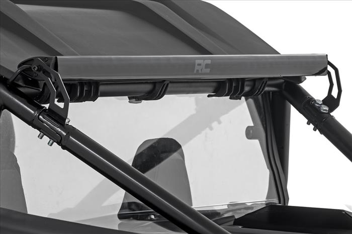 LED Light Kit Rear Mount 40 Inch Black Single Row Polaris RZR 1000XP4 (2024) Rough Country
