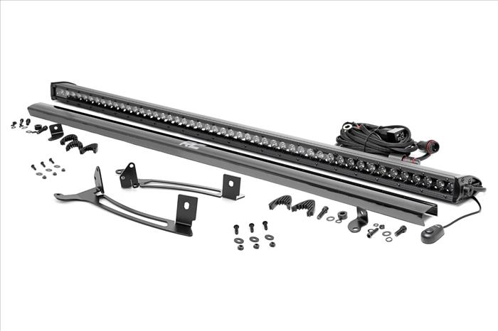 50 Inch Single Row Light Mount Front Black Series Polaris XPEDITION ADV 5 Rough Country
