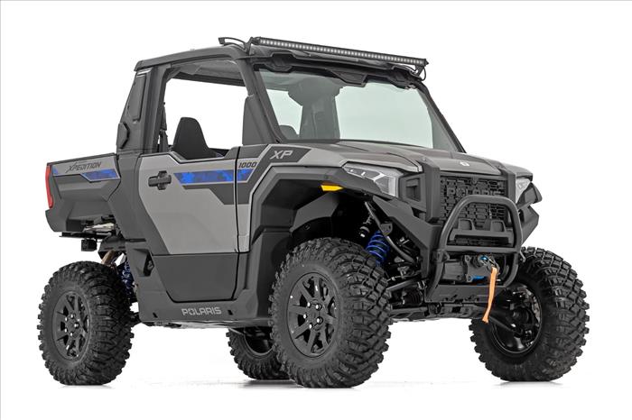 50 Inch Single Row Light Mount Front Black Series Polaris XPEDITION ADV 5 Rough Country