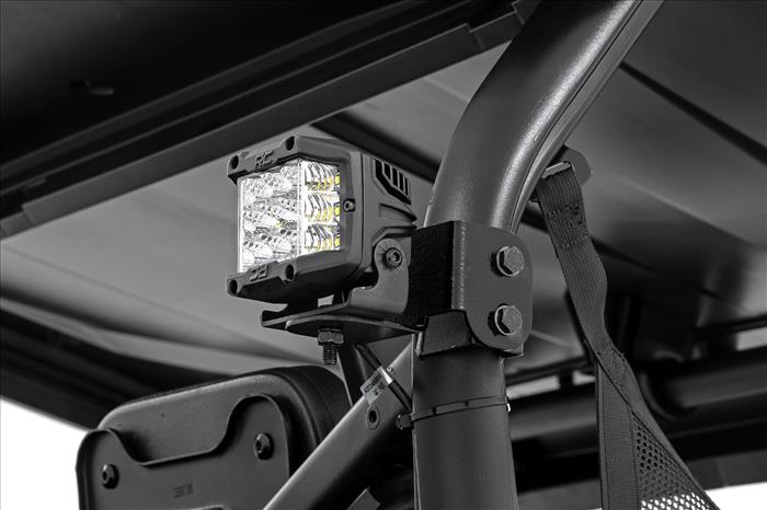 LED Light Kit Rear Mount 3 Inch Chrome Pair Wide Angle Segway 570 F Rough Country