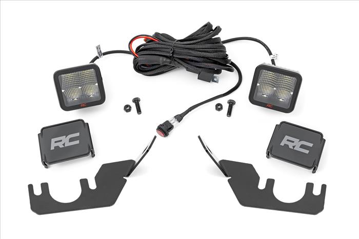 LED Light Rear Mount 2 Inch Spectrum Pair Kawasaki Teryx 1000/Teryx4 800 Rough Country