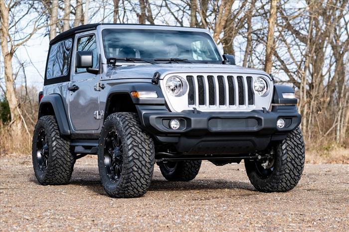 3.5 Inch Lift Kit C/A Drop FR D/S M1 Jeep Wrangler JL 4WD (2024-2026) Rough Country