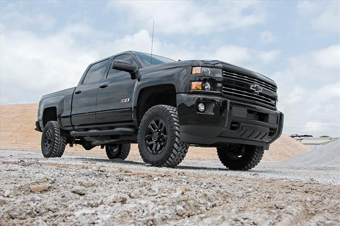 3.5 Inch Lift Kit Vertex Red Silverado/Sierra 2500HD/3500HD (11-19) Rough Country