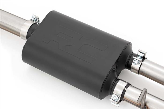 Performance Exhuast Stainless Crew/Dbl RR Exit Silverado/Sierra 1500 (19-26) Rough Country
