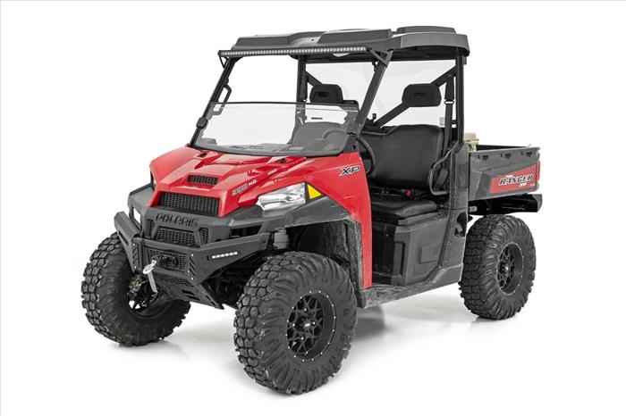 Polaris Scratch Resistant Half Windshield 13-20 Ranger 900/900XP/1000/1000XP Rough Country