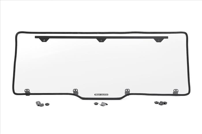 Rear Panel Scratch Resistant Polaris Ranger XP 1000 Rough Country