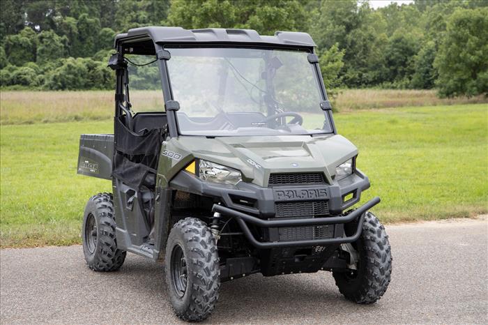 Full Windshield Scratch Resistant Mid Size Polaris Ranger 500/Ranger 800 Mid-Size Rough Country